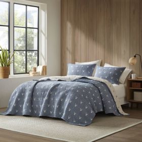 3 PCS Full/Queen Coverlet Set