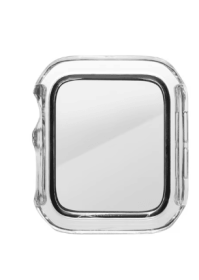 ONN Clear Bumper with Screen Protector for Apple Watch 40mm, Unisex