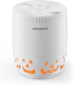 Air Purifiers for Home Bedroom up to 1076ft², True HEPA Air Filters Dust Pets Smoke Hair, 3 Fan Speeds Quiet, Timer Settings