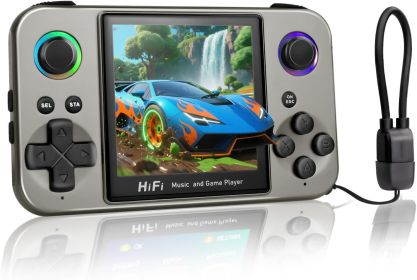 L8 Pocket Retro Gaming Console - with MP3 Player Function, Support 6000+ Classic Games on 10 Emulators, Black