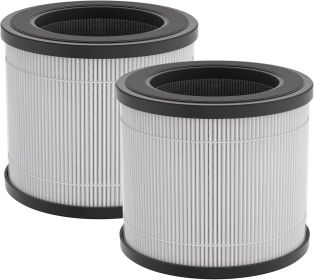 Air Purifier Replacement (2 Pack) Quiet Air Cleaner Filtering Out 99.97% 0.01 Microns, Smoke, Particles