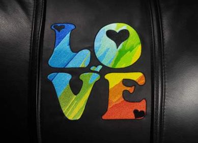 Love Psychedelic Logo Panel