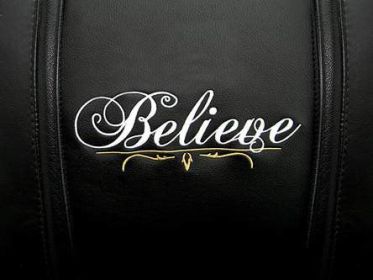 Believe Script Logo Panel