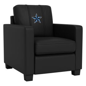 Dyno Stationary Club Chair with Blue Nautical Star Panel
