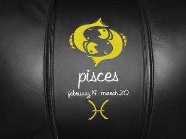 Pisces Yellow Logo Panel