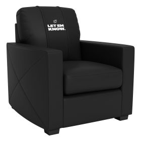 Silver Club Chair with Cleveland Cavaliers 2024 Playoffs Logo
