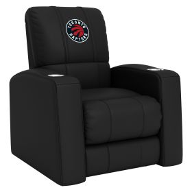 Relax Home Theater Recliner with Toronto Raptors Global Logo