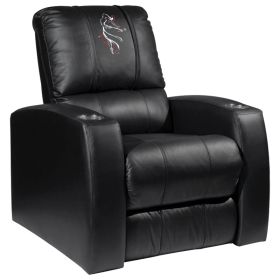 Relax Home Theater Recliner with Ballerina Red Ribbon Logo Panel
