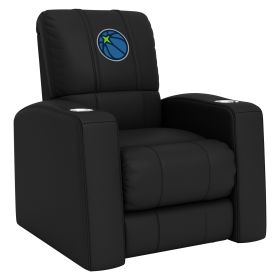 Relax Home Theater Recliner with Minnesota Timberwolves Secondary Logo
