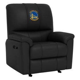 Rocker Recliner with Golden State Warriors Global Logo