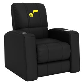 Relax Home Theater Recliner with Utah Jazz Primary Logo