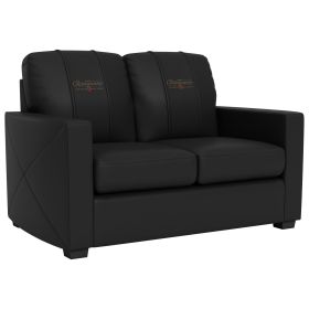 Silver Loveseat with Toronto Raptors Alternate 2019 Champions Logo
