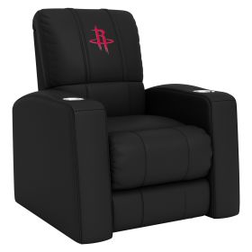 Relax Home Theater Recliner with Houston Rockets Logo