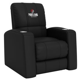 Relax Home Theater Recliner with Portland Trailblazers Secondary Logo