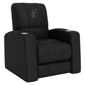Relax Home Theater Recliner with San Antonio Spurs Primary Logo