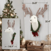 Lighted Christmas Wall Decor Reindeer Head
