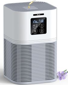 VEWIOR 2 in 1 Air Purifier with H13 Filters for Home Allergies Pets Hair Odor Eliminators Aromatherapy diffuser and Auto Mode Quiet Air Cleaner for Of