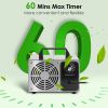 110W 50000mg/h Ozone Generator Odor Eliminator Ionizer Air Purifier with 60Mins Timer Cover up to 3229Sq.Ft for Rooms Smoke Cars Pets