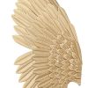 32.7" Luxury 2 Pieces Gold Wing Wall Decor Home Angel Wing Art Set