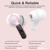 Wireless Earbuds, Bluetooth 5.4 Headphones HiFi Stereo, Bluetooth Earbuds with ENC Noise Cancelling Mic, IP7 Waterproof in Ear Earphones, 48H
