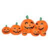 LED String Lights 7pcs + Pumpkin Inflatable Halloween Decoration