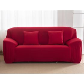 Solid Corner Sofa Covers Couch Slipcovers Elastica Material Sofa Skin Protector Cover Sofa Armchair (Option: 1-Pillowcase×2)
