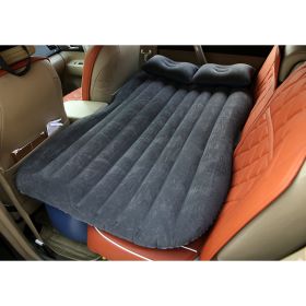 Car Inflatable Bed (Option: black)