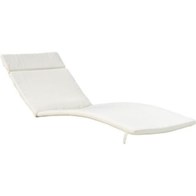 Two Salem Outdoor Lounge Chair Cushions, Lounge Chair Not Included. (Option: Beige)